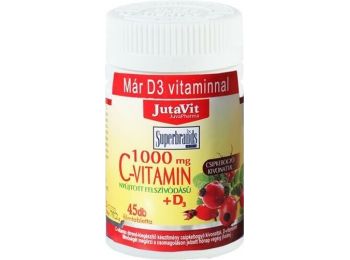 Jutavit C-vitamin 1000 mg+D3+csipkebogyó kivonattal 45db