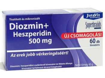 Jutavit Diozmin+heszperidin tabletta 500mg 60db