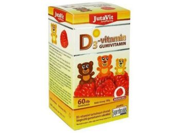 Jutavit D3-vitamin gumivitamin 60db