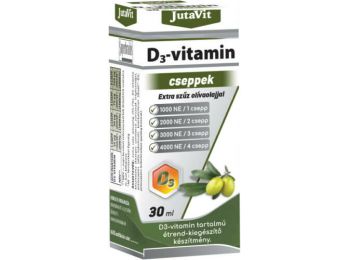 Jutavit D3-vitamin 1000NE cseppek extra szűz olivaolajjal 3