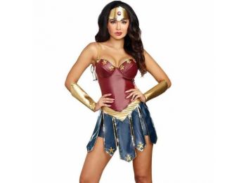 Modern Wonder Woman Csodanő (modern) halloween, farsangi jelmez (S)