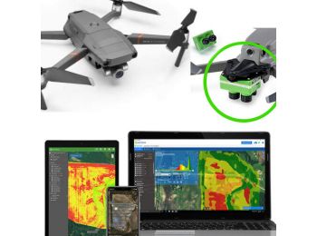 DJI Mavic 2 Enterprise Zoom + Sentera Doube 4K NDVI+NDRE mez