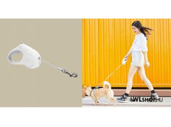 PetKit Go Free Póráz, 4,5 m - Fehér