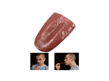 Bűvész trükk kellék gumi nyelv, élethű műnyelv