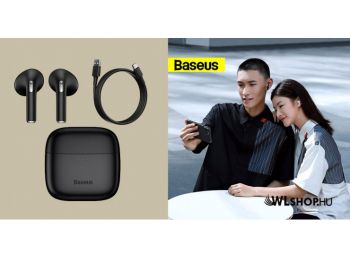 Baseus Bowie E8 TWS vezeték nélküli fülhallgató/headset BT5.0 - Fekete