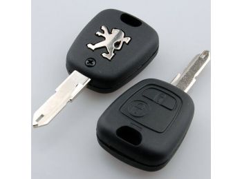 Peugeot 106 206 306 406 nyers kulcs kulcsház