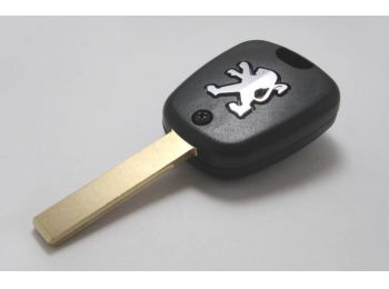 Peugeot 107 207 206 306 307 nyers kulcs kulcsház