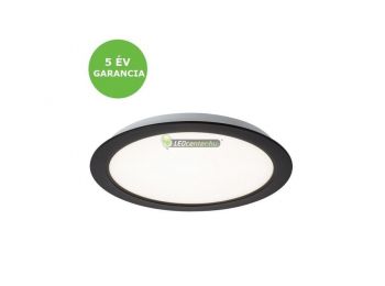 Rábalux SHAUN 24W kerek fekete LED mennyezeti lámpa termé
