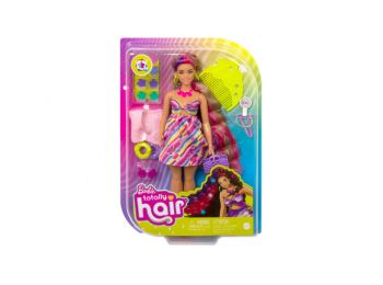 Mattel Barbie Totally Hair - Baba Virágos hajdísszel (HCM8
