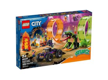 LEGO® City Stuntz - Kaszkadőr aréna dupla hurokkal (60339