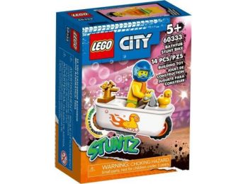 LEGO® City Stuntz - Fürdőkádas kaszkadőr motorkerékpár (60333)