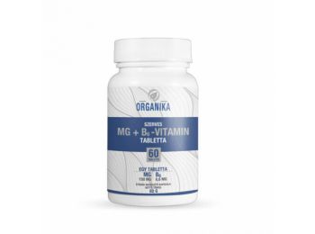Organika szerves mg+b6-vitamin tabletta 60db