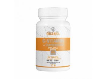 Organika c-vitamin+csipkebogyó tabletta 60db