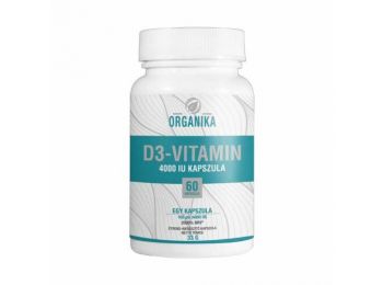 Organika d3-vitamin 4000 iu kapszula 60db