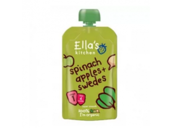 Ellas Kitchen bio spenót alma karórépa bébiétel 120g