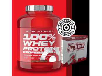 100% Whey Protein Professional 2350g + AJÁNDÉK LipoLean 2x
