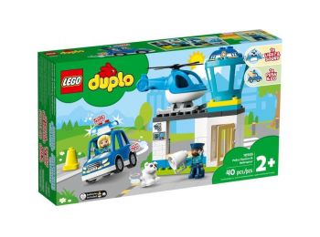 LEGO® DUPLO® - Rendőrkapitányság és helikopter (10959)
