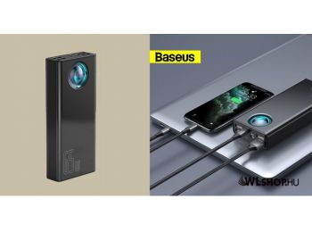 Baseus Amblight 30000mAh külső akkumulátor 65W, 4xUSB, US