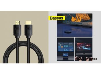 Baseus High Definition HDMI kábel 8K 60Hz 1.5m - Fekete