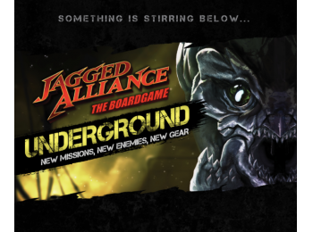 Jagged Alliance The Boardgame Underground - társasjáték K