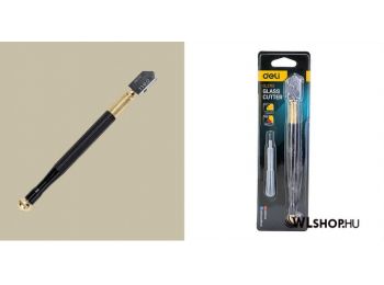 Deli Tools gyémánpengéjű üvegvágókés olajtartállyal
