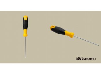 Deli Tools hornyos csavarhúzó, 3x100mm EDL6331001 - Sárga