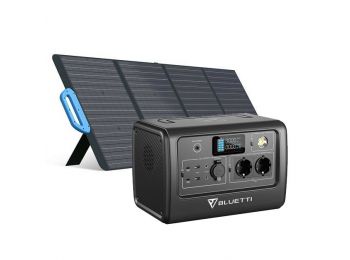 Bluetti EB70 hordozható erőmű (716 Wh/1000W) +  Bluetti P