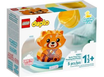 LEGO® DUPLO® - Vidám fürdetéshez: úszó vörös panda 
