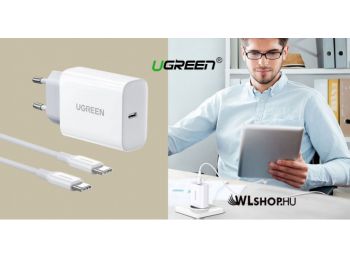 UGREEN USB-C hálózati töltő 30W QC4.0, PD3.0 + USB-C/USB