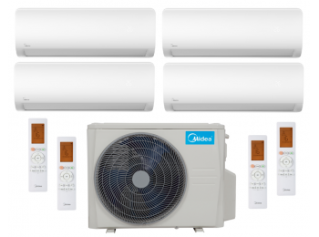 Midea 4-es multi szett 8,2kW M2OE-18HFN8-Q+4*2,6kW beltéri 