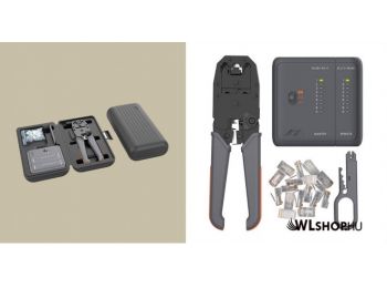 Jimi Home 5 az 1-ben RJ45 kábeltesztelő + Krimpelő fogó 