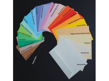 Színes ajándékboríték kulcstartóhoz - lime zöld