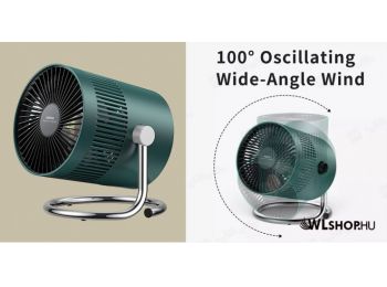 Remax Cool Pro Asztali ventilátor - Zöld
