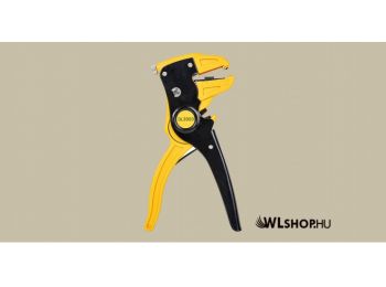 Deli Tools Kábelcsupaszító, blankoló fogó 165mm-es 0.5-