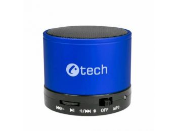C-TECH SPK-04 hordozható bluetooth hangszóró - kék