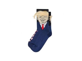 Donald Trump fésülhető hajú zokni