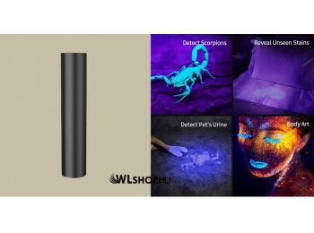 Superfire S11-H tölthető UV zseblámpa 365NM, 800mAh - Fek