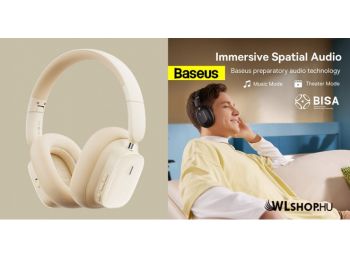 Baseus Bowie H1i vezeték nélküli fejhallgató zajszűrőv