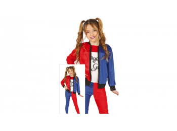 Harley Quinn halloween farsangi jelmez szett - gyerek (mére