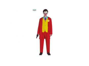 Joker halloween farsangi jelmez szett - felnőtt (méret: M)