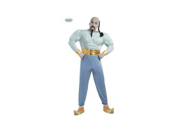 Aladdin Genie Dzsini, a lámpás szelleme, dzsinn halloween farsangi jelmez szett - felnőtt (méret: L)