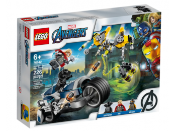 LEGO Marvel Super Heroes 76142 - Bosszúállók Speeder biciklis támadás