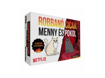 Robbanó cicák - Menny és pokol! BONTOTT társasjáték