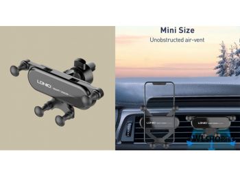 LDNIO gravitációs autós telefontartó szellőzőrácsba M