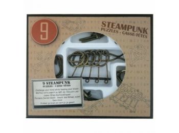 Steampunk Puzzle Set (9) - Barna