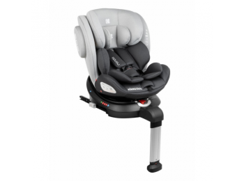 Kikkaboo gyerekülés Ronda Isofix 0-36 kg világosszürke