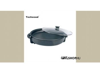 Techwood elektromos multifunkciós serpenyő 30cm átmérő 