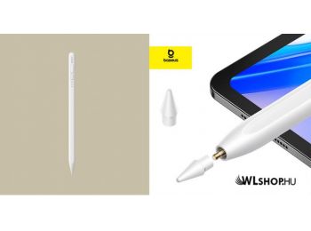 Baseus Smooth Writing 2 kapacitív toll iPadhez LED visszajelzővel - Fehér