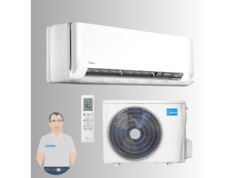 Midea Breezeless E 2,6 kW klíma szett