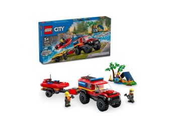 LEGO® City - 4x4 Tűzoltóautó mentőcsónakkal (60412)